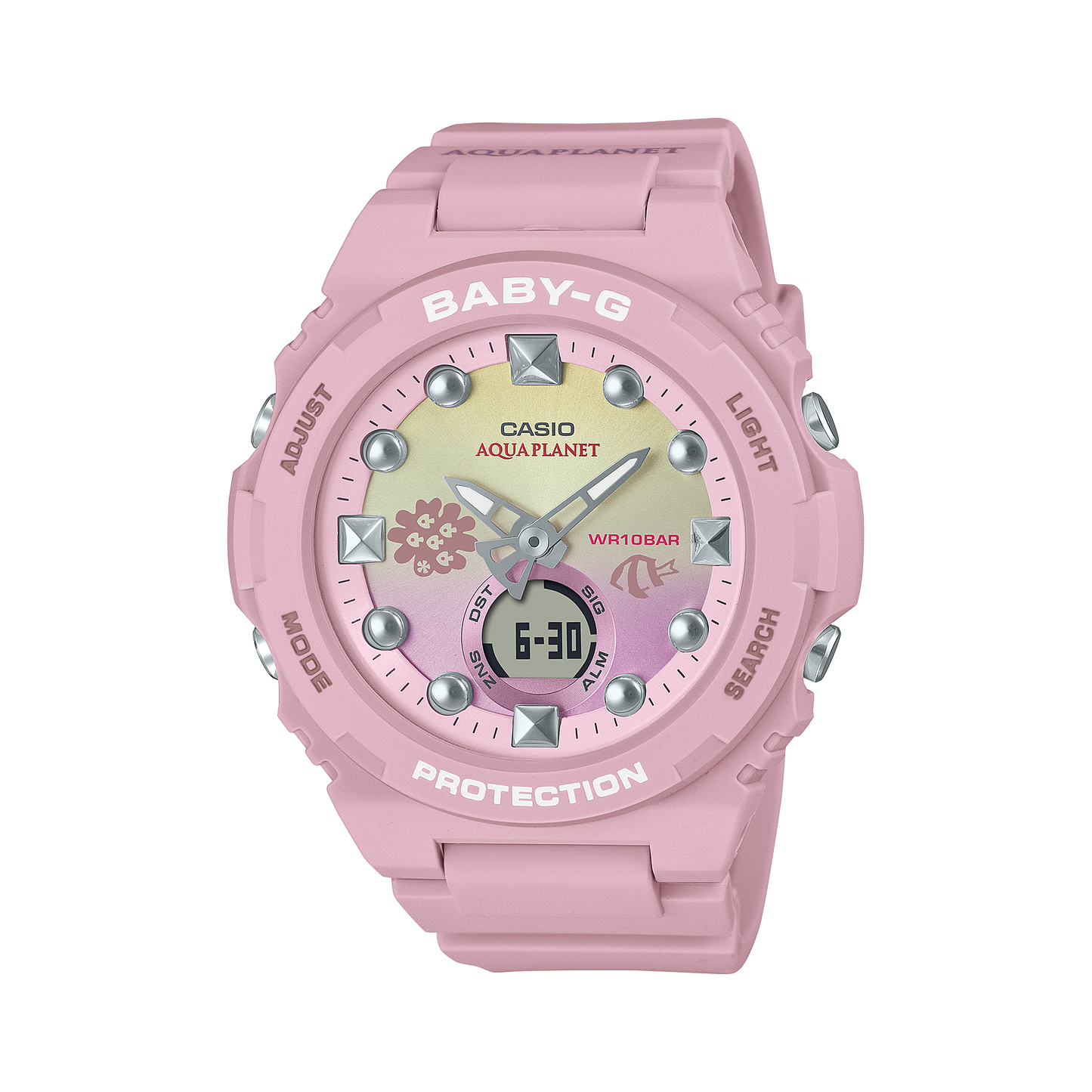 Casio Baby-G BGA-320AQ-4ADR Analog Digital Women's Watch Pink