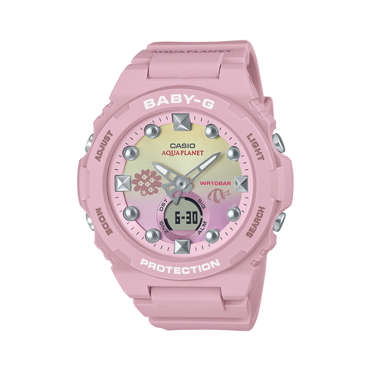 Casio Baby-G BGA-320AQ-4ADR Analog Digital Women's Watch Pink