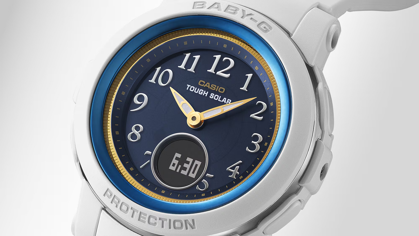 BABY-G WOMEN'S BGA-S290SS-2ADR 50TH ANNIVERSARY WATCH