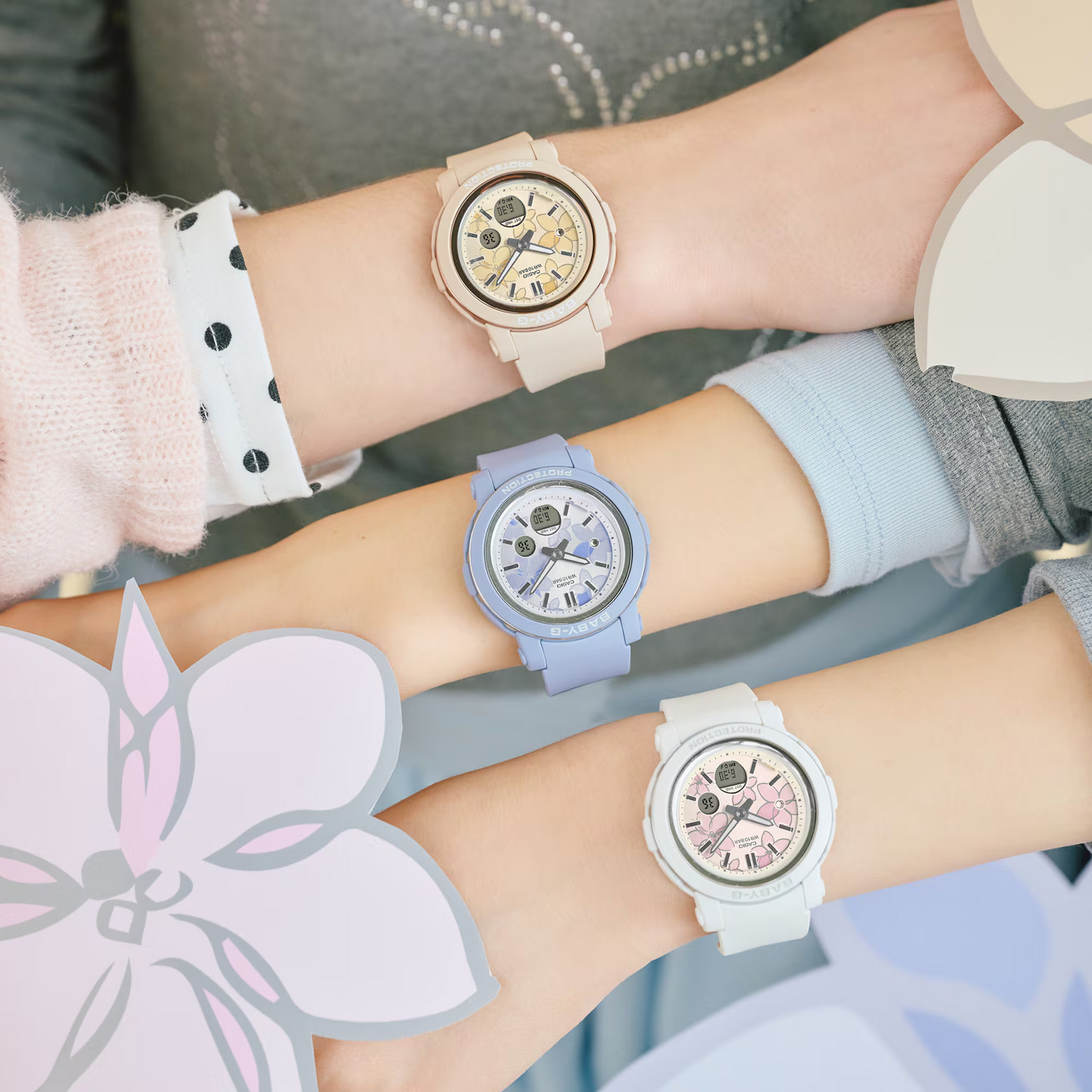 BABY-G CASUAL WOMEN WATCH BGA-290FL-7ADR