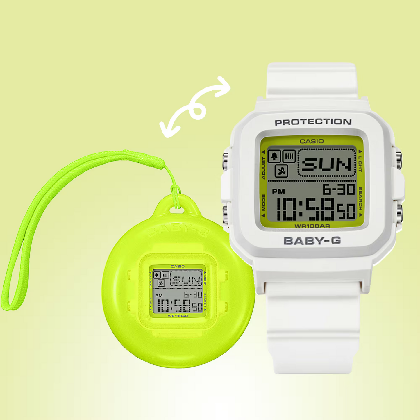 BABY-G CASUAL WOMEN'S WATCH BGD-10K-7DR