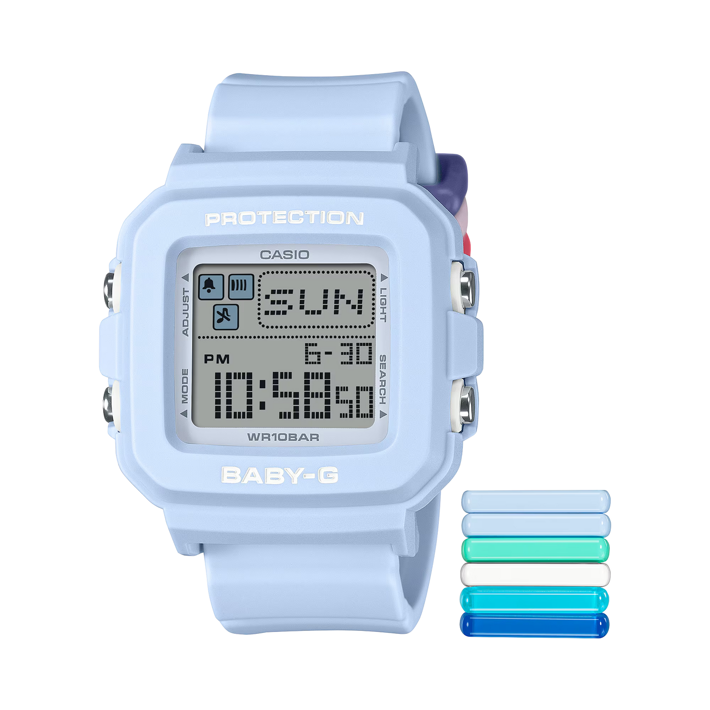 BABY-G+ PLUS DIGITAL WOMEN WATCH BGD-10L-2DR