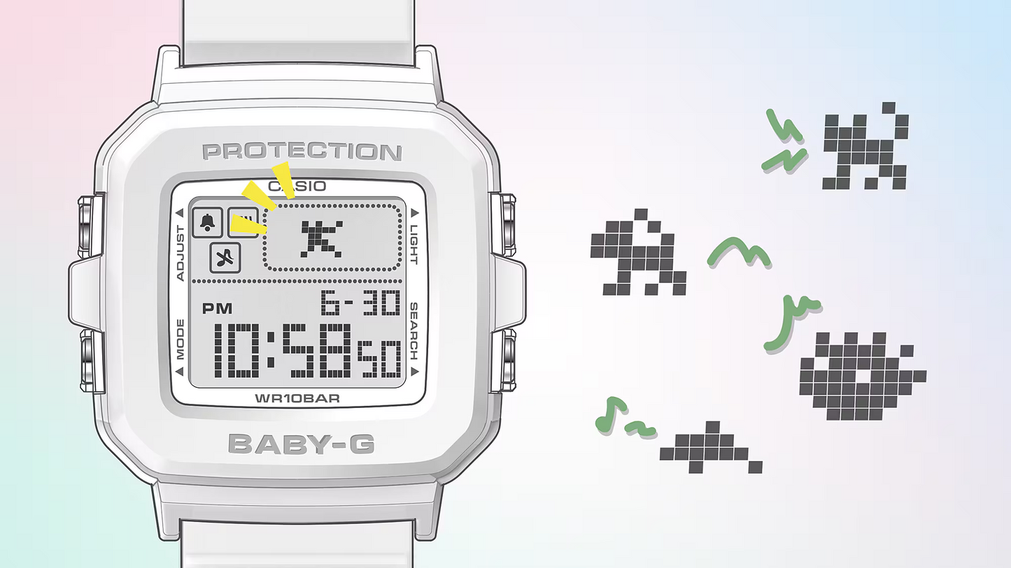 BABY-G+ PLUS DIGITAL WOMEN WATCH BGD-10L-4DR