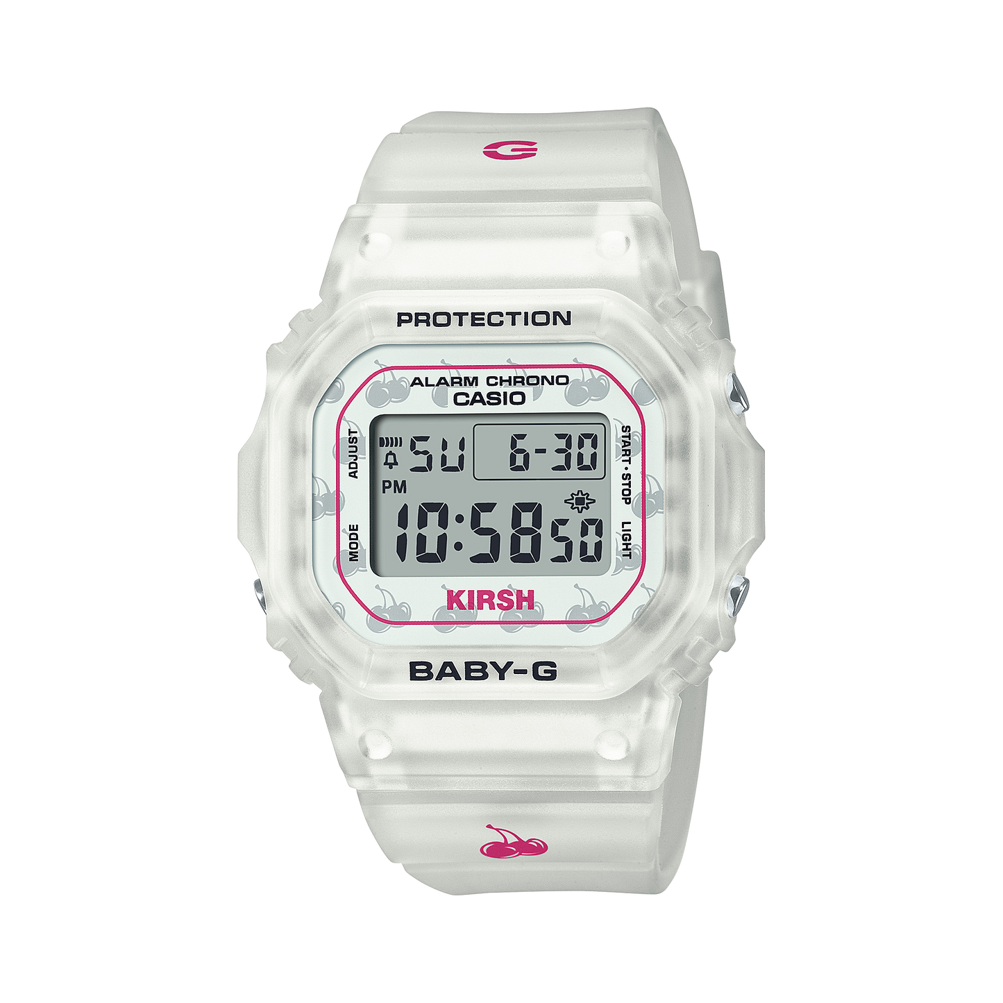 Casio Baby-G BGD-565KRS-7DR Digital Ladies Watch, White