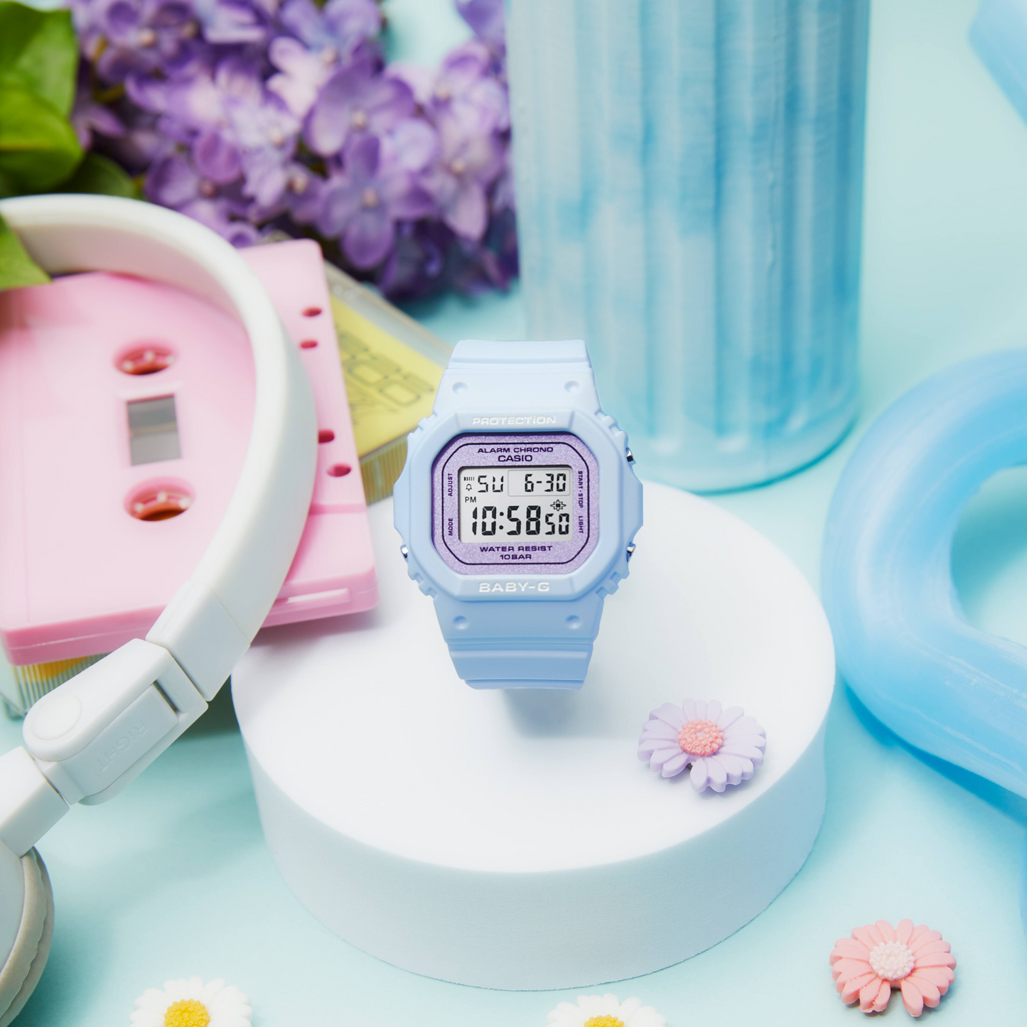 BABY-G Digital Casual Women Watch BGD-565SC-2BDR