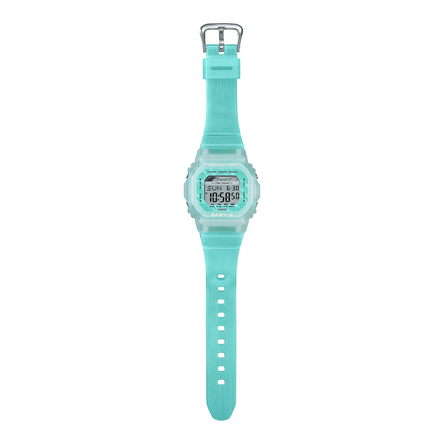 Casio Baby-G BLX-565S-2DR Digital Ladies Watch, Green