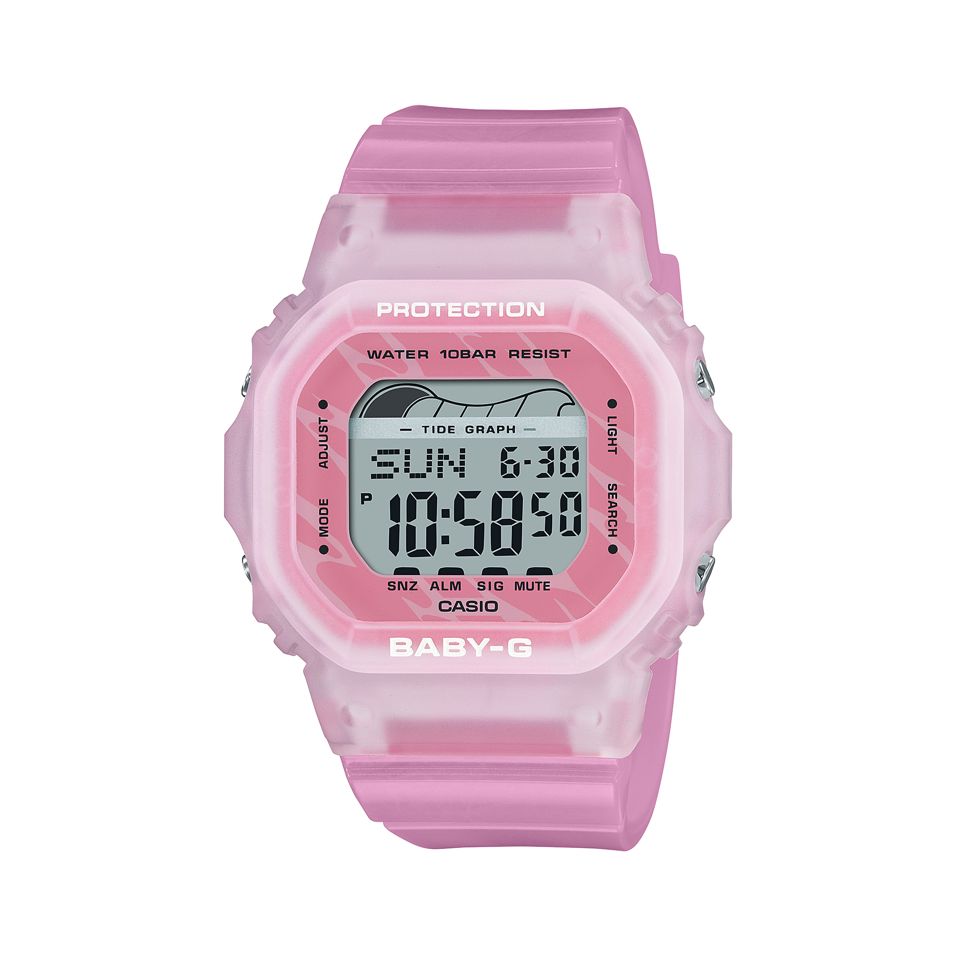 Casio Baby G BLX 565S 4DR Digital Ladies Watch Pink Alwifaq