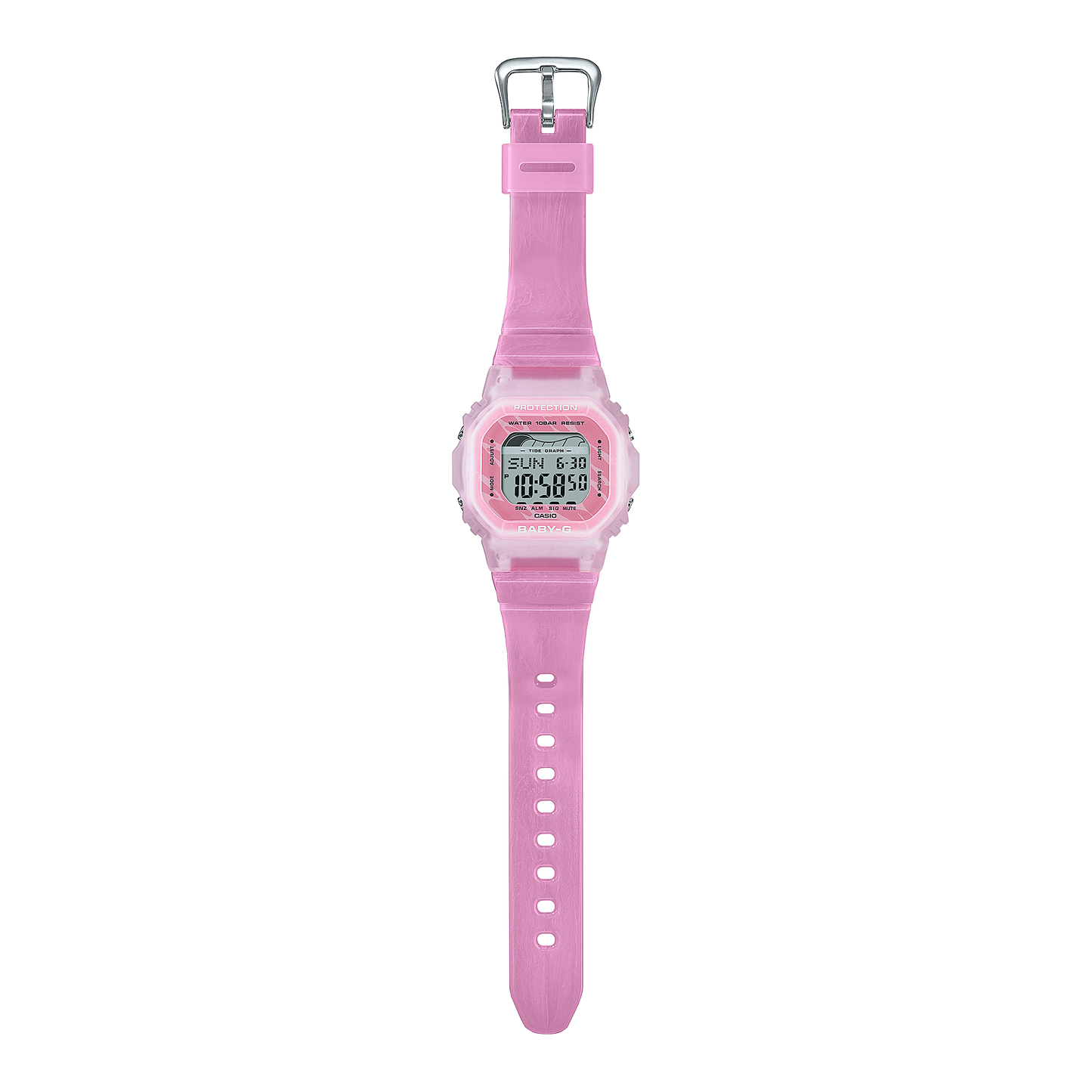 Casio Baby-G BLX-565S-4DR Digital Ladies Watch, Pink
