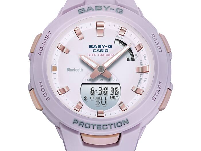 BABY-G G-SQUAD Women Watch BSA-B100-4A2DR