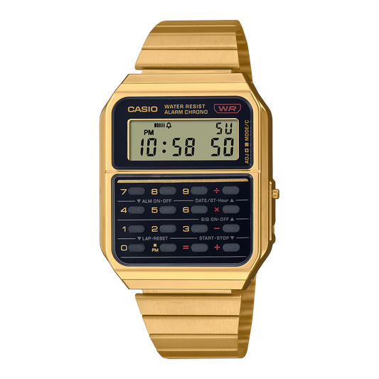 CASIO DIGITAL UNISEX VINTAGE WATCH CA-500WEG-1ADF