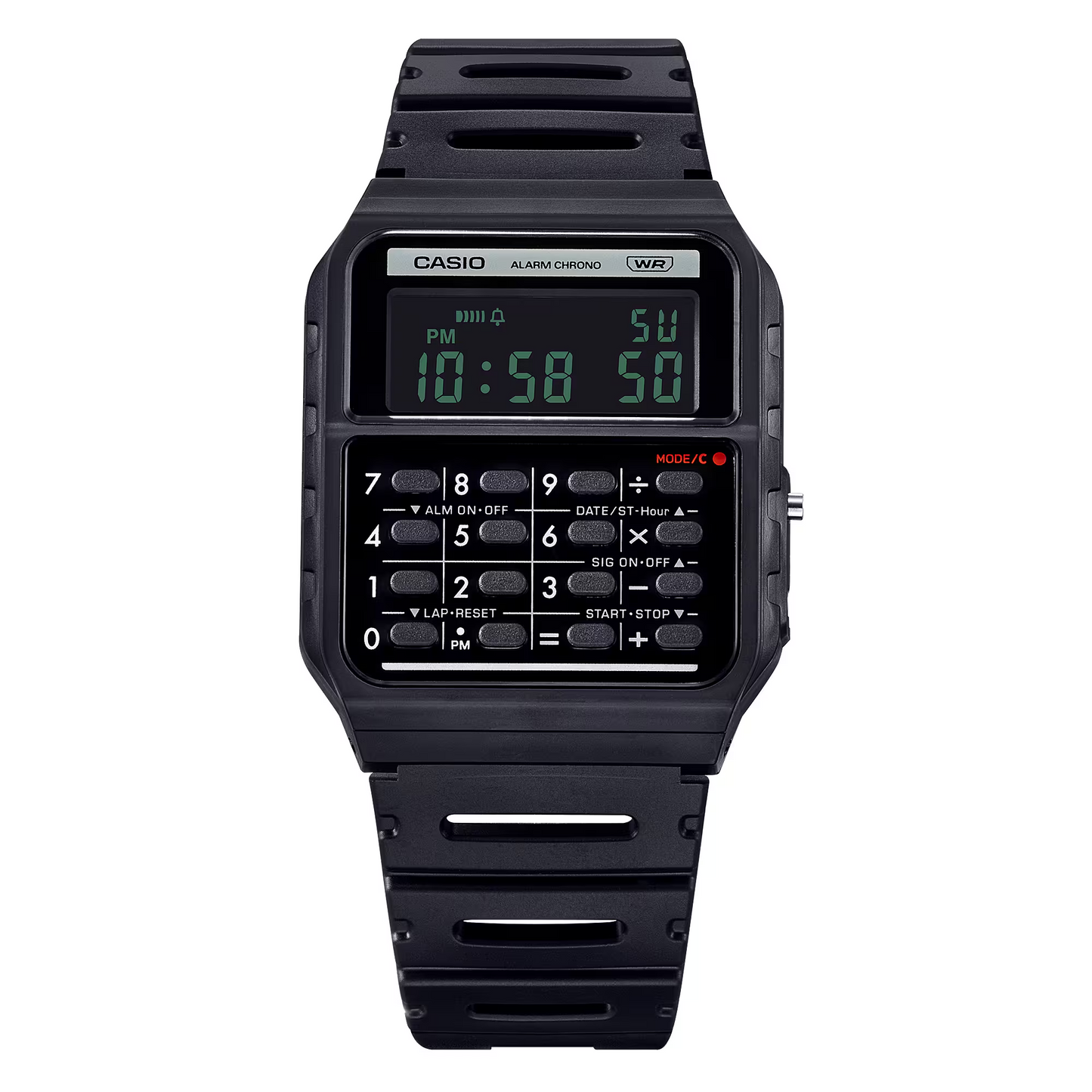 CASIO VINTAGE Databank Calculator UNISEX WATCH CA-53WB-1BDF