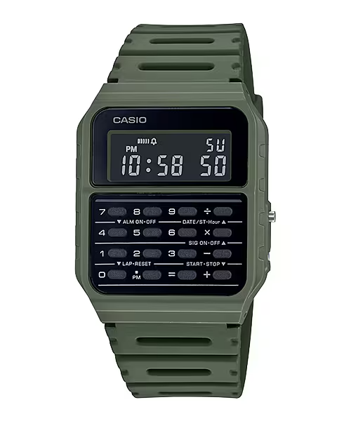 CASIO VINTAGE Databank Calculator UNISEX WATCH CA-53WF-3BDF