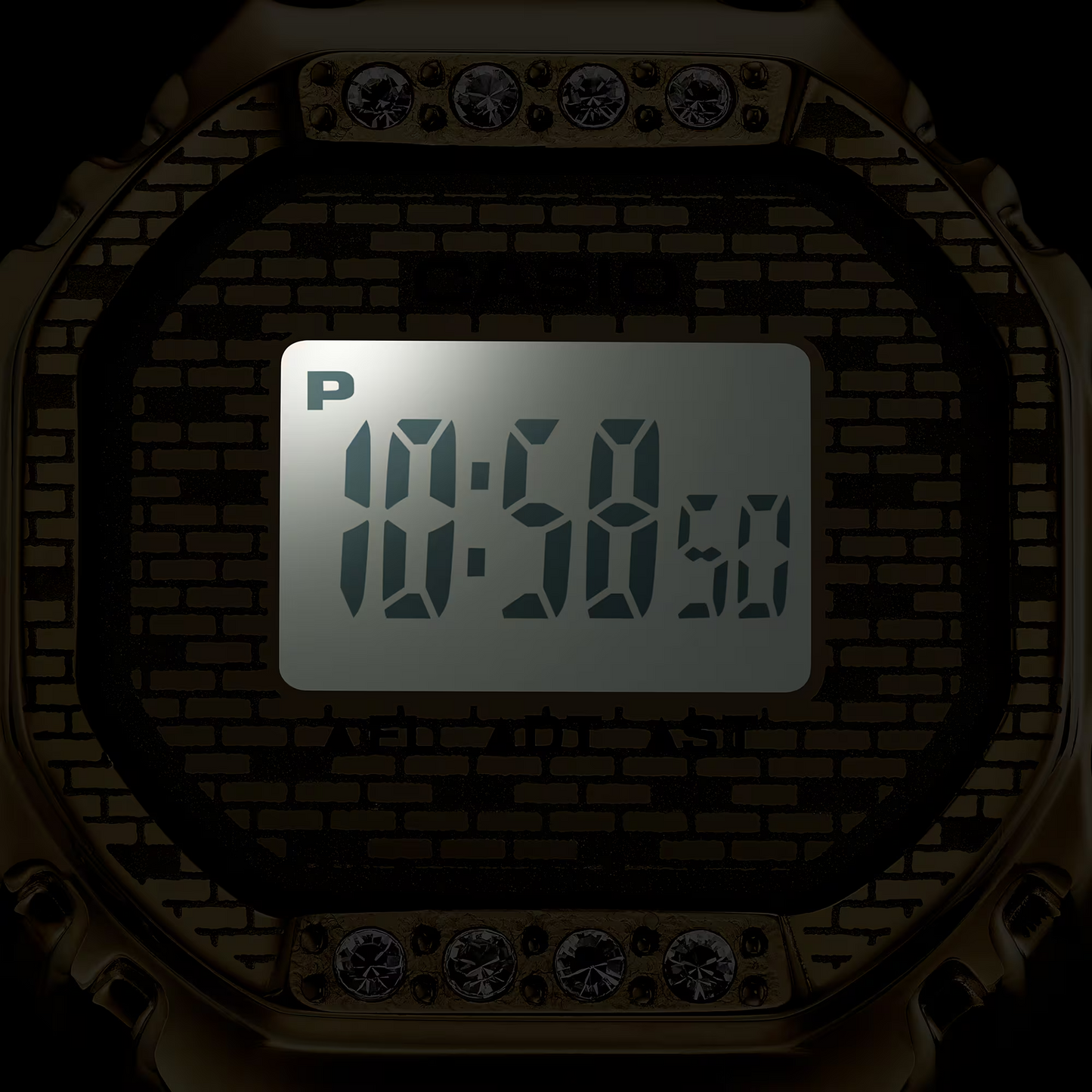 Casio Ring Watch collaboration with J Balvin CASIO RING WATCH CRW-001JB-9DR