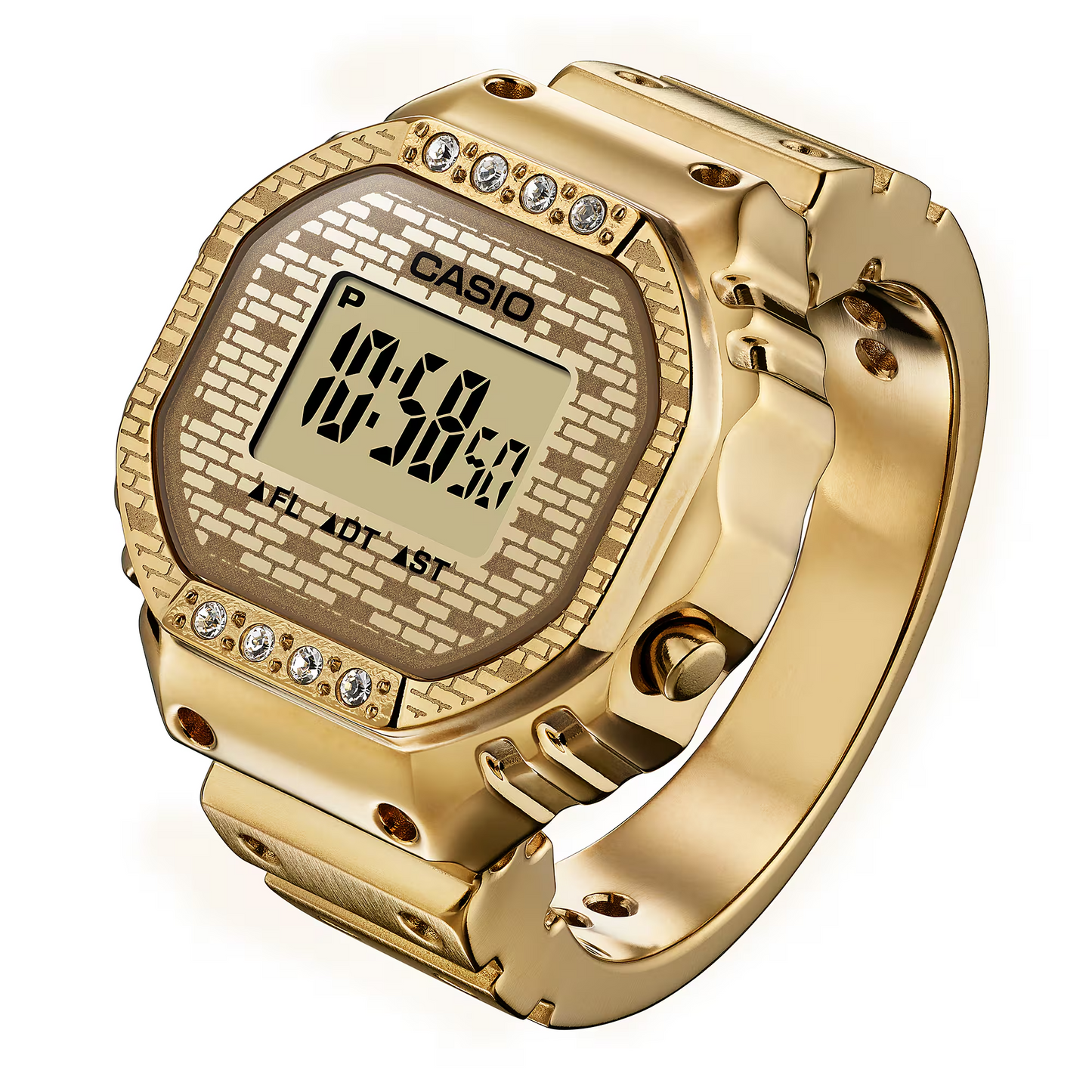 Casio Ring Watch collaboration with J Balvin CASIO RING WATCH CRW-001JB-9DR