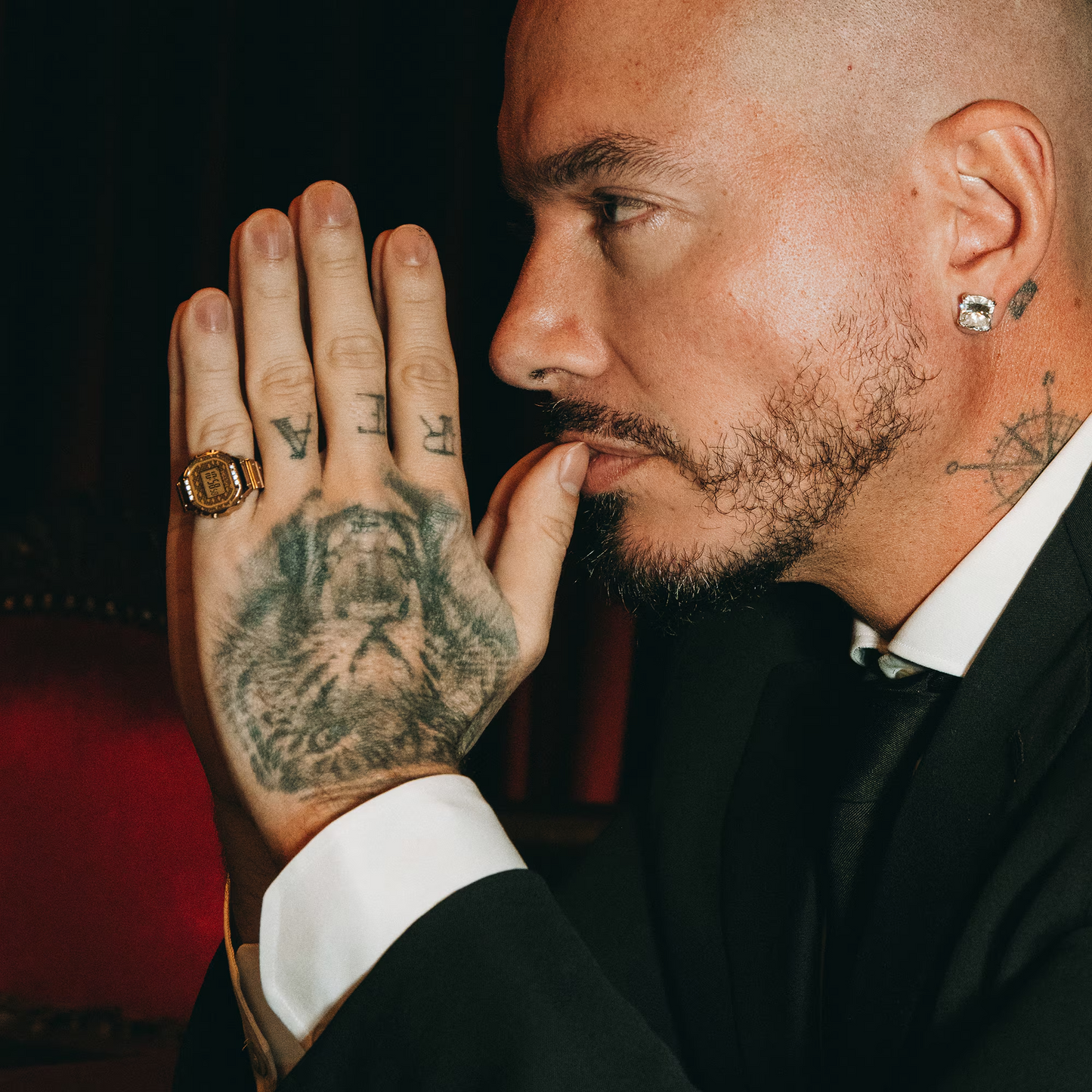 Casio Ring Watch collaboration with J Balvin CASIO RING WATCH CRW-001JB-9DR