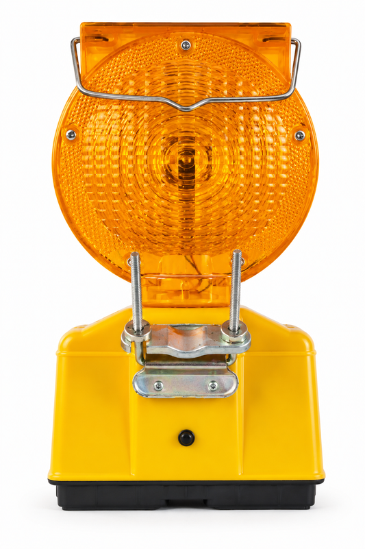 TUF-FIX TFXRY-2017 WARNING LIGHT – LED, PS AMBER LENS, PP YELLOW BASE