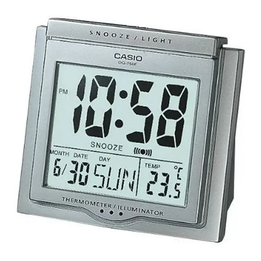 Casio Digital Table Clock DQ-750F-8DF