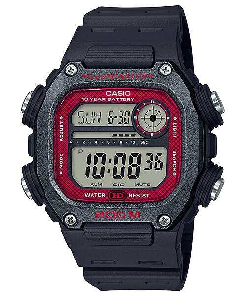 CASIO DIGITAL MENS WATCH DW-291H-1BVDF