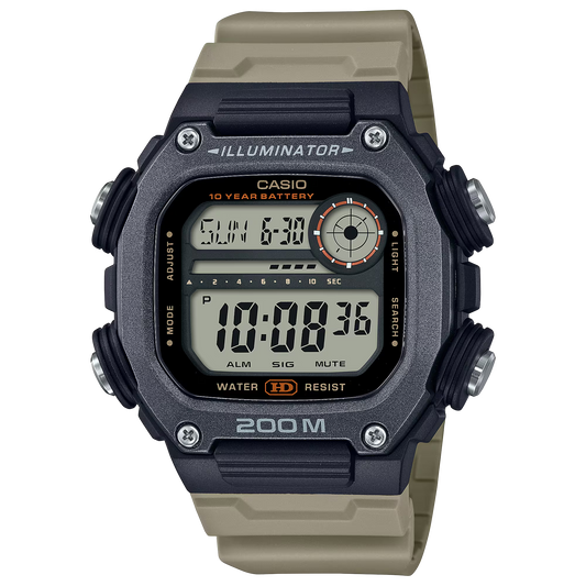 CASIO DIGITAL MENS WATCH DW-291HX-5AVDF