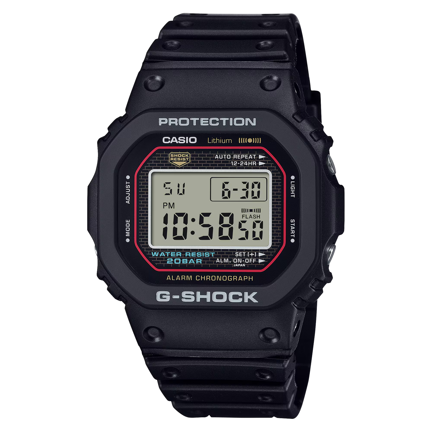 G-SHOCK CASUAL MEN WATCH DW-5000R-1ADR