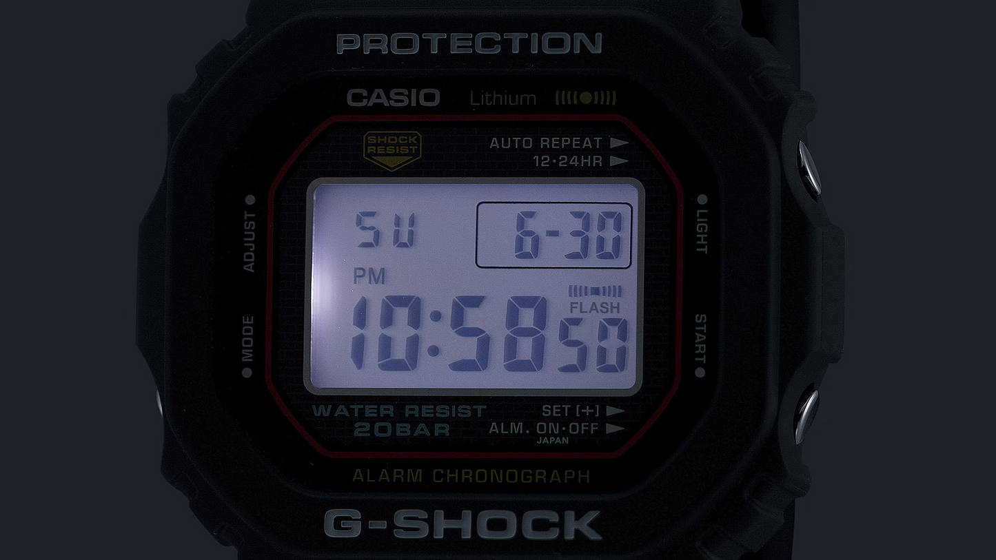 G-SHOCK CASUAL MEN WATCH DW-5000R-1ADR