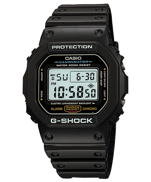 Casio G-Shock DW-5600E-1VDF Digital Men's Watch, Black