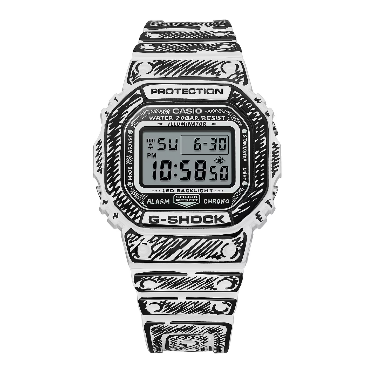 G-SHOCK Joshua Vides Collaboration Models Men Digital Watch DW-5600JV-7DR