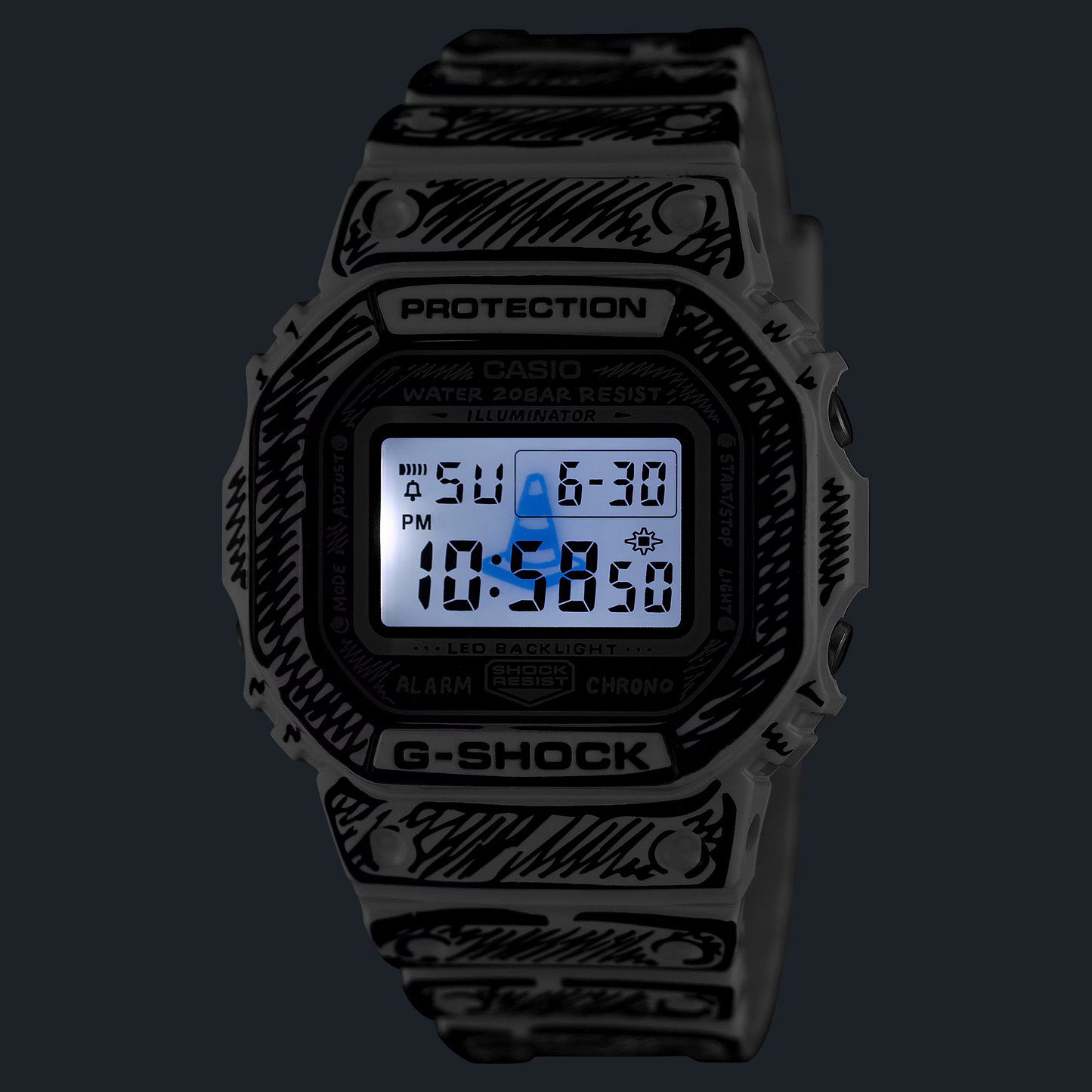 G-SHOCK Joshua Vides Collaboration Models Men Digital Watch DW-5600JV-7DR