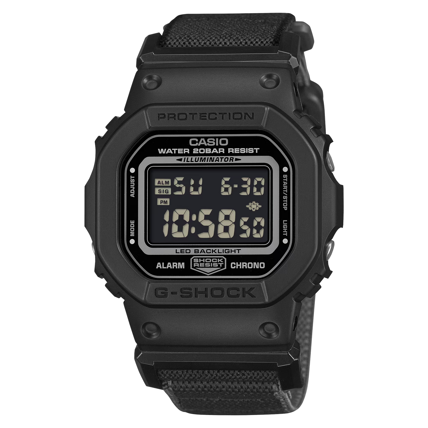 G-SHOCK Men Magnetic Cloth Digital Watch DW-5600MNC-1DR