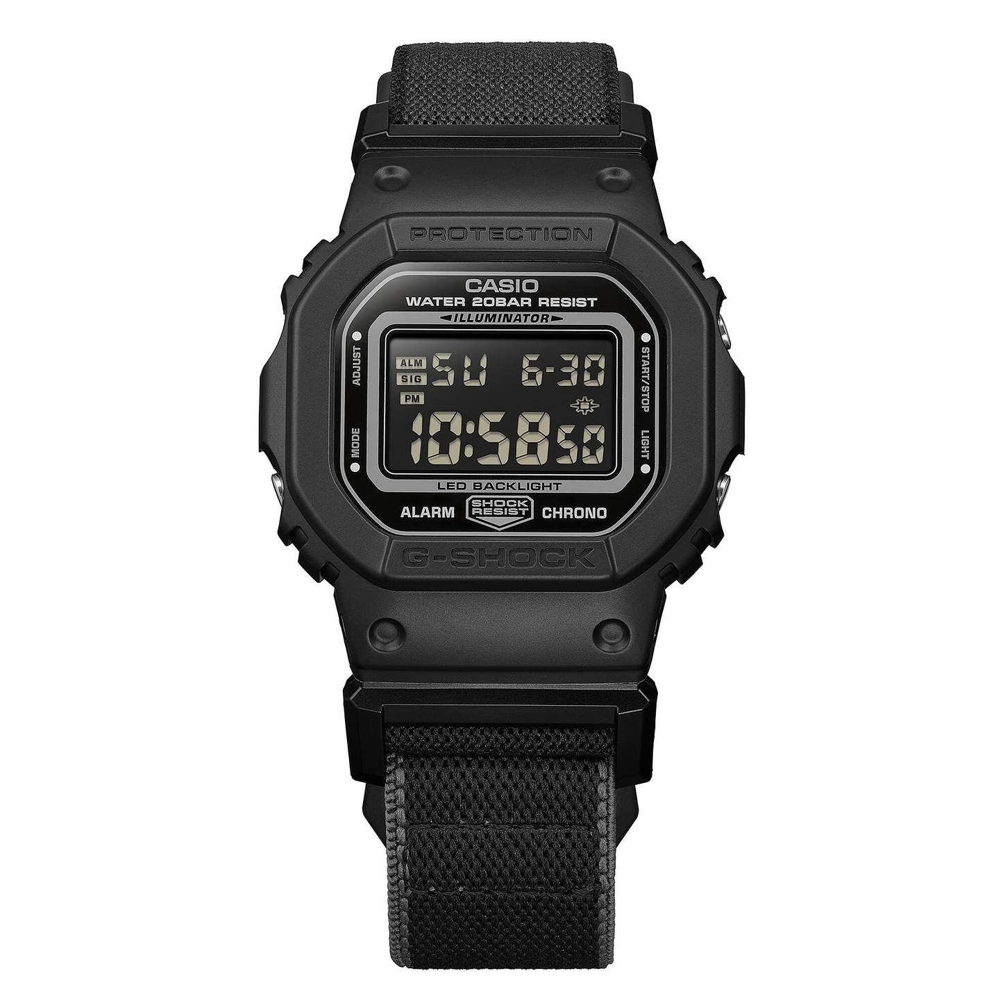 G-SHOCK Men Magnetic Cloth Digital Watch DW-5600MNC-1DR