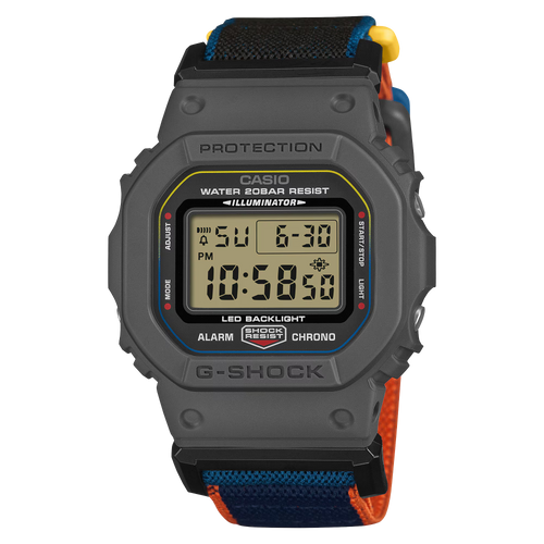 G-SHOCK Men Magnetic Cloth Digital Watch DW-5600MNC-8A2DR