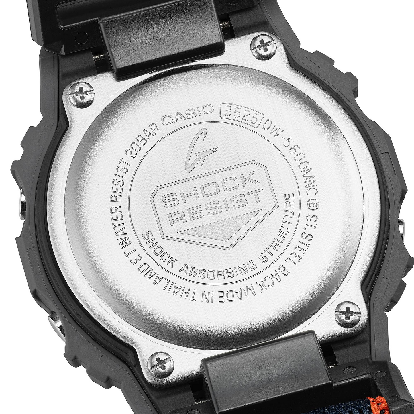 G-SHOCK Men Magnetic Cloth Digital Watch DW-5600MNC-8A2DR