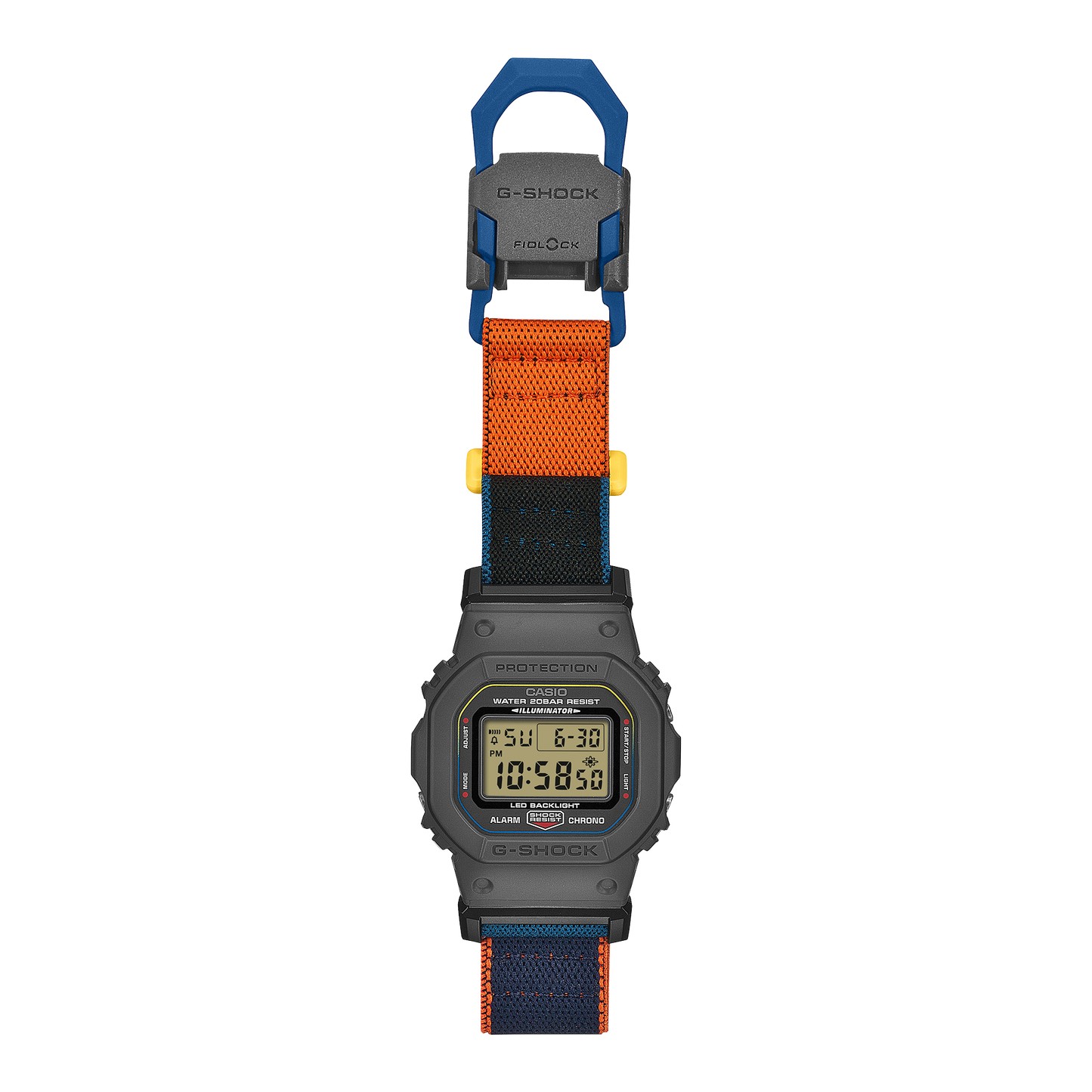 G-SHOCK Men Magnetic Cloth Digital Watch DW-5600MNC-8A2DR