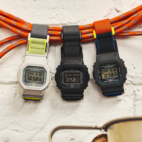 G-SHOCK Men Magnetic Cloth Digital Watch DW-5600MNC-7A8DR