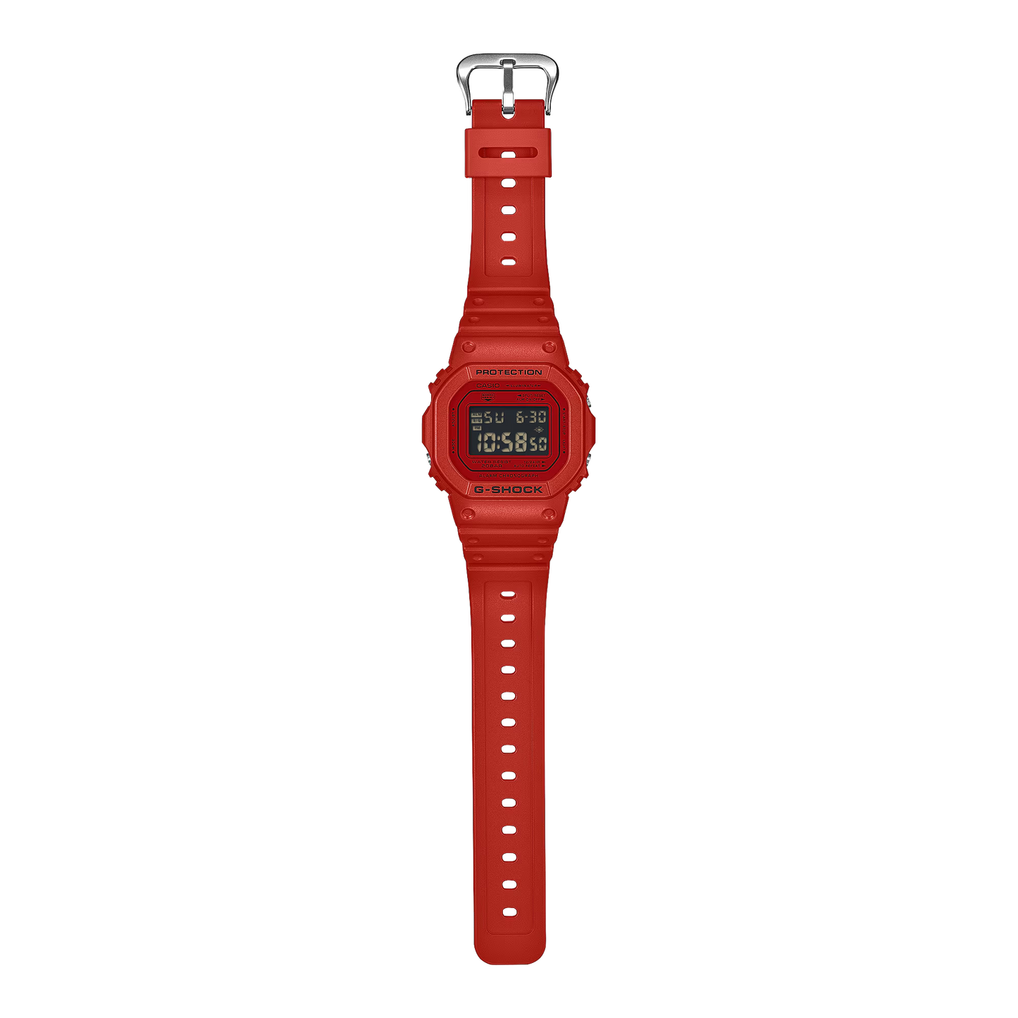 G-SHOCK Iconic Red Casual Digital Men Watch DW-5600RRB-4DR