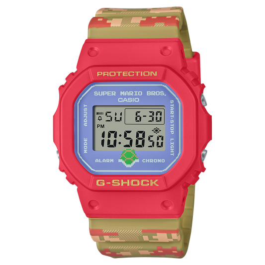 SUPER MARIO BROTHERS-themed Watch G-SHOCK DW-5600SMB-4DR