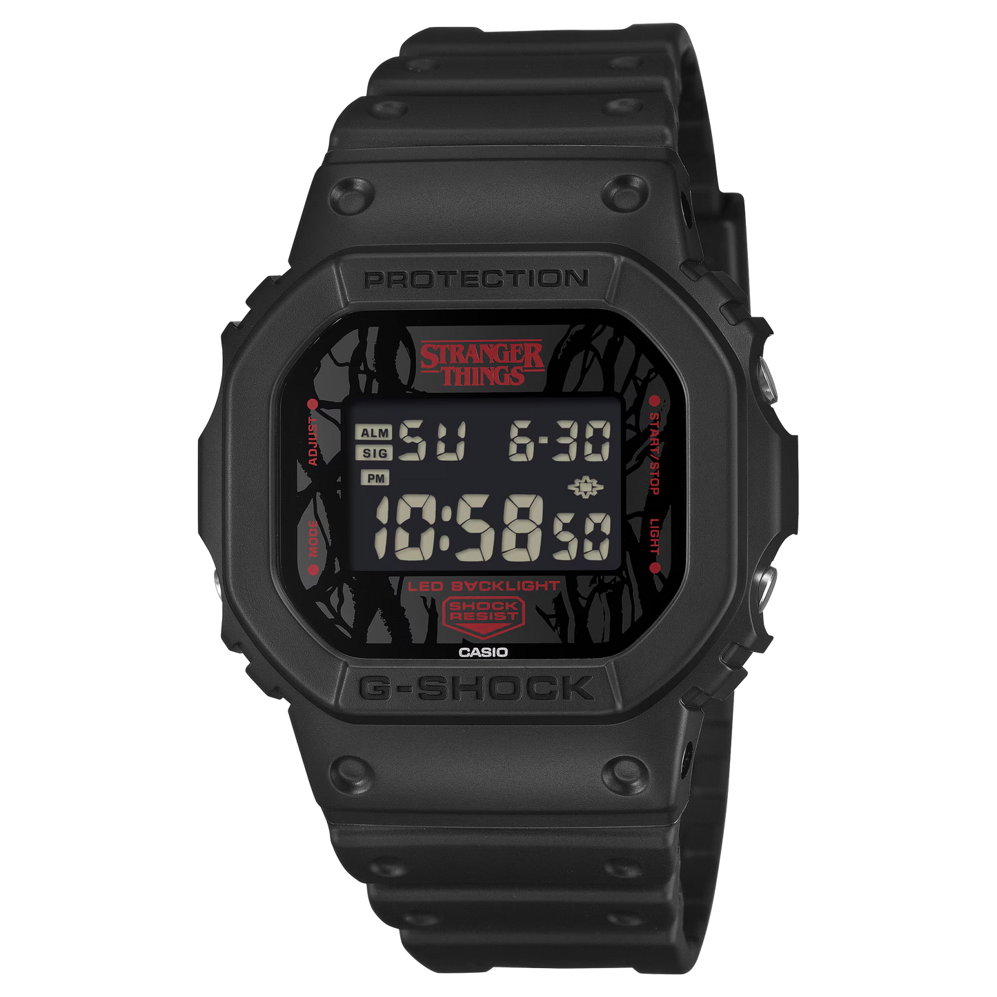 G-SHOCK Stranger Things Collaboration Model DW-5600STT-1DR