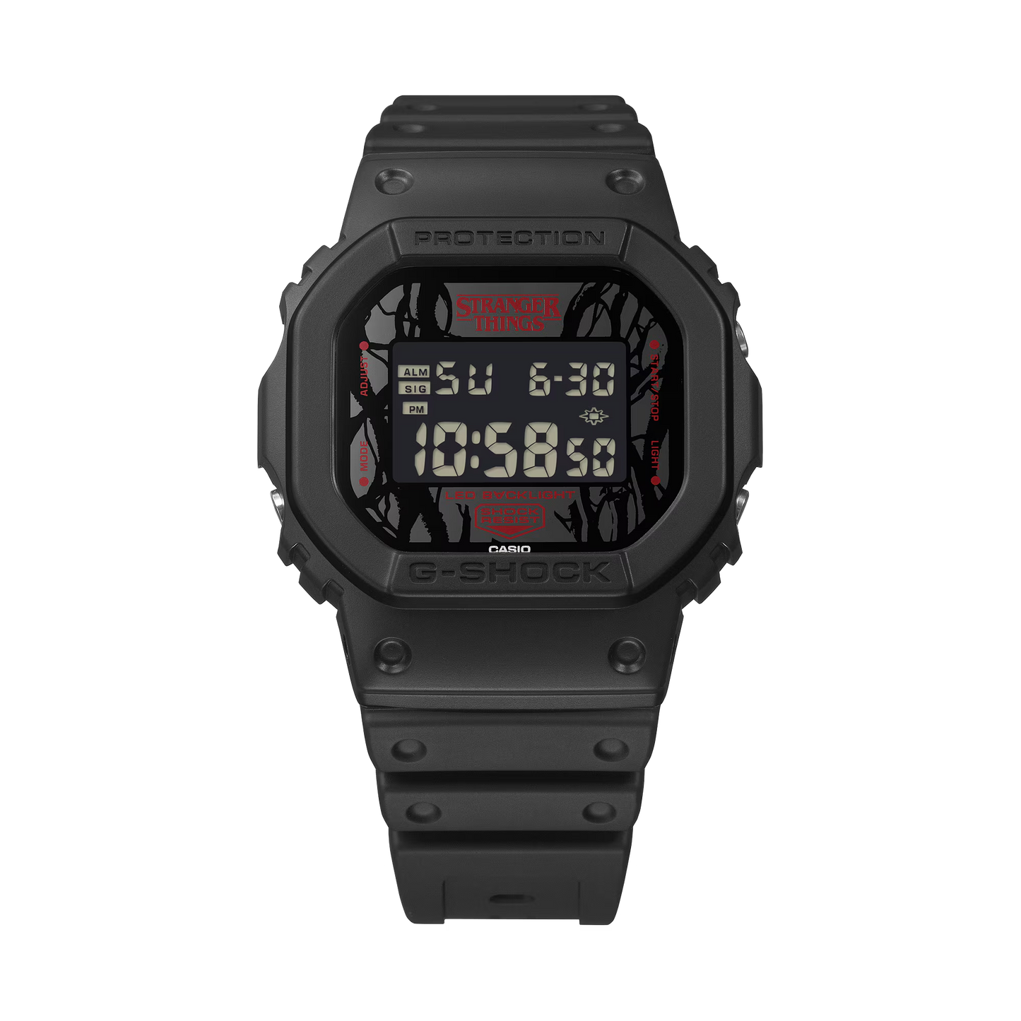 G-SHOCK Stranger Things Collaboration Model DW-5600STT-1DR