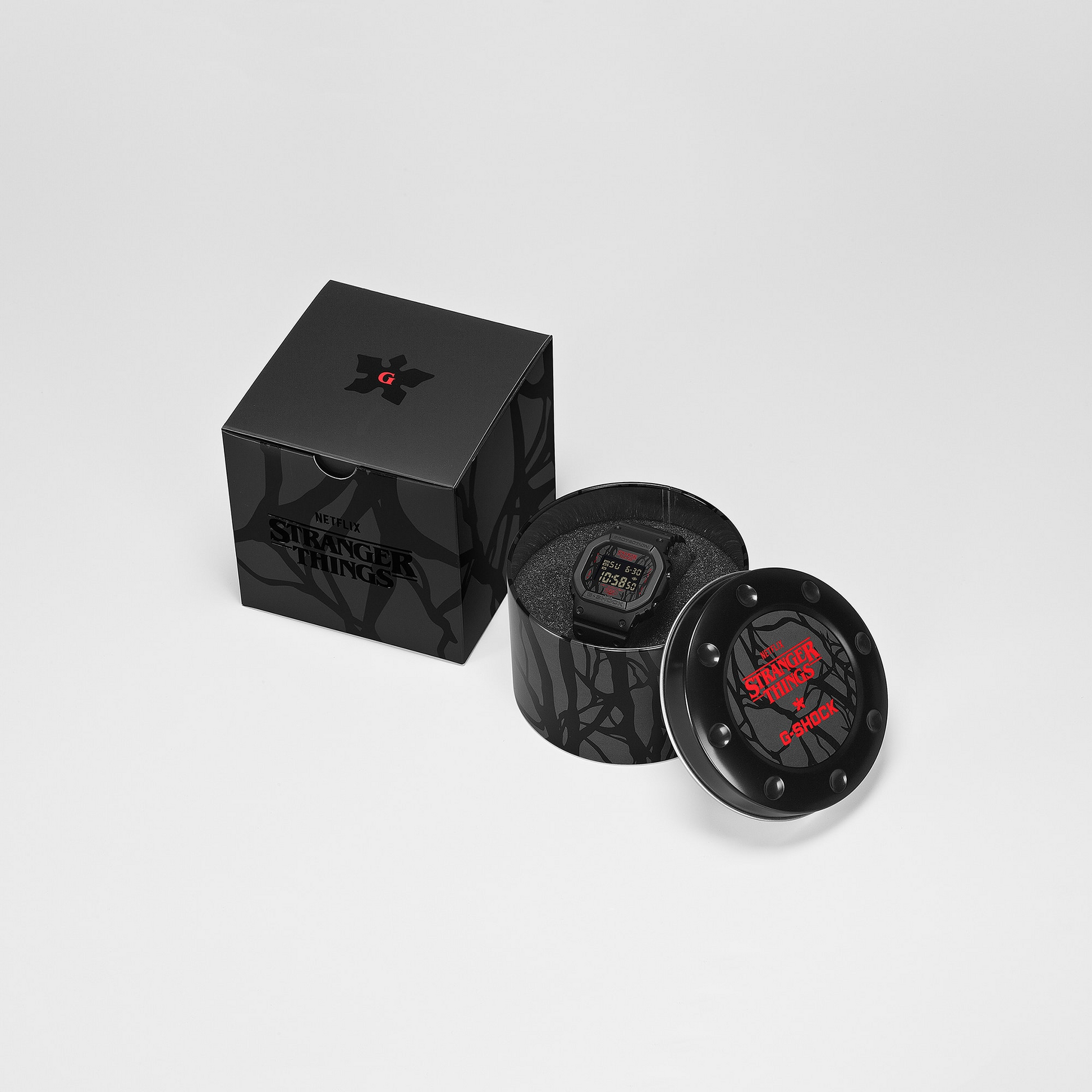 G-SHOCK Stranger Things Collaboration Model DW-5600STT-1DR G-SHOCK Stranger Things Collaboration Model DW-5600STT-1DR