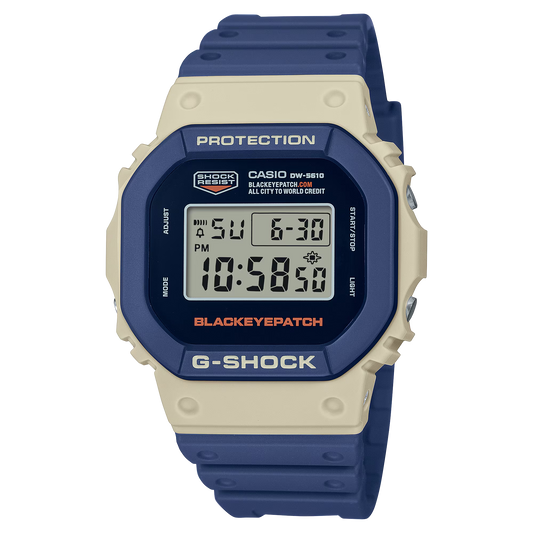 G-SHOCK THE BLACKEYEPATCH COLLABORATION MODEL DW-5610BEP-2DR