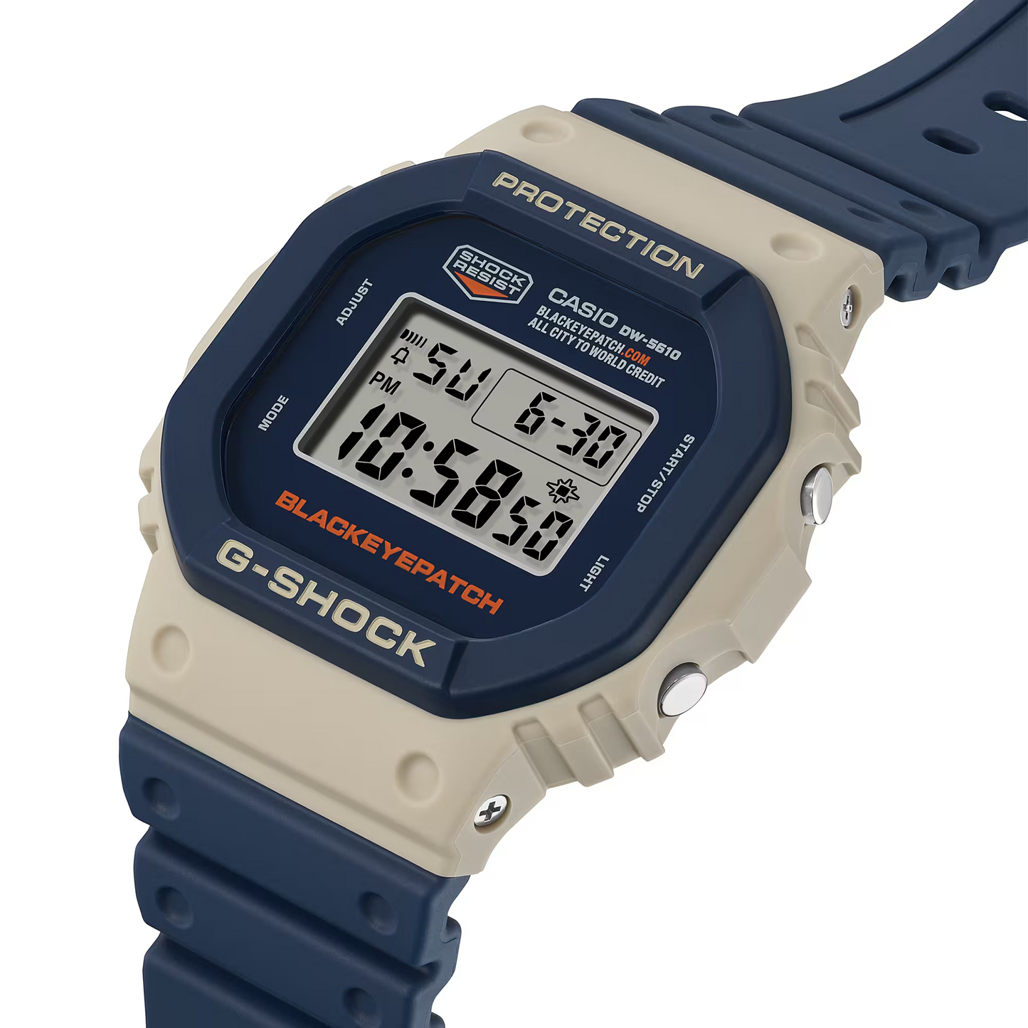 G-SHOCK THE BLACKEYEPATCH COLLABORATION MODEL DW-5610BEP-2DR