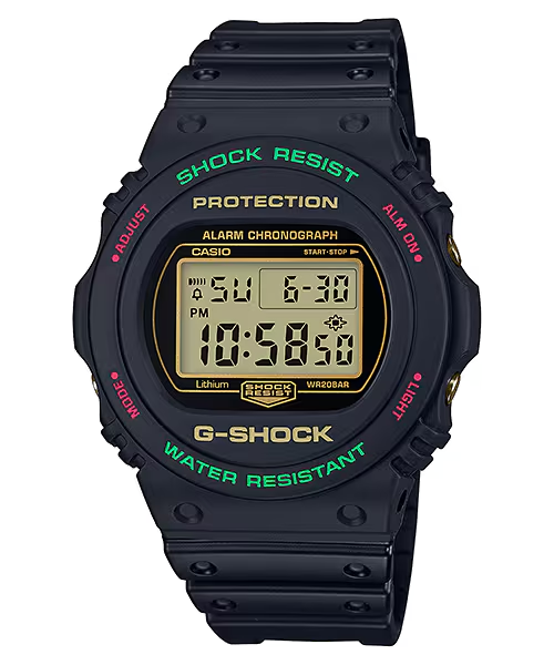G-SHOCK CASUAL MEN'S WATCH DW-5700TH-1DR