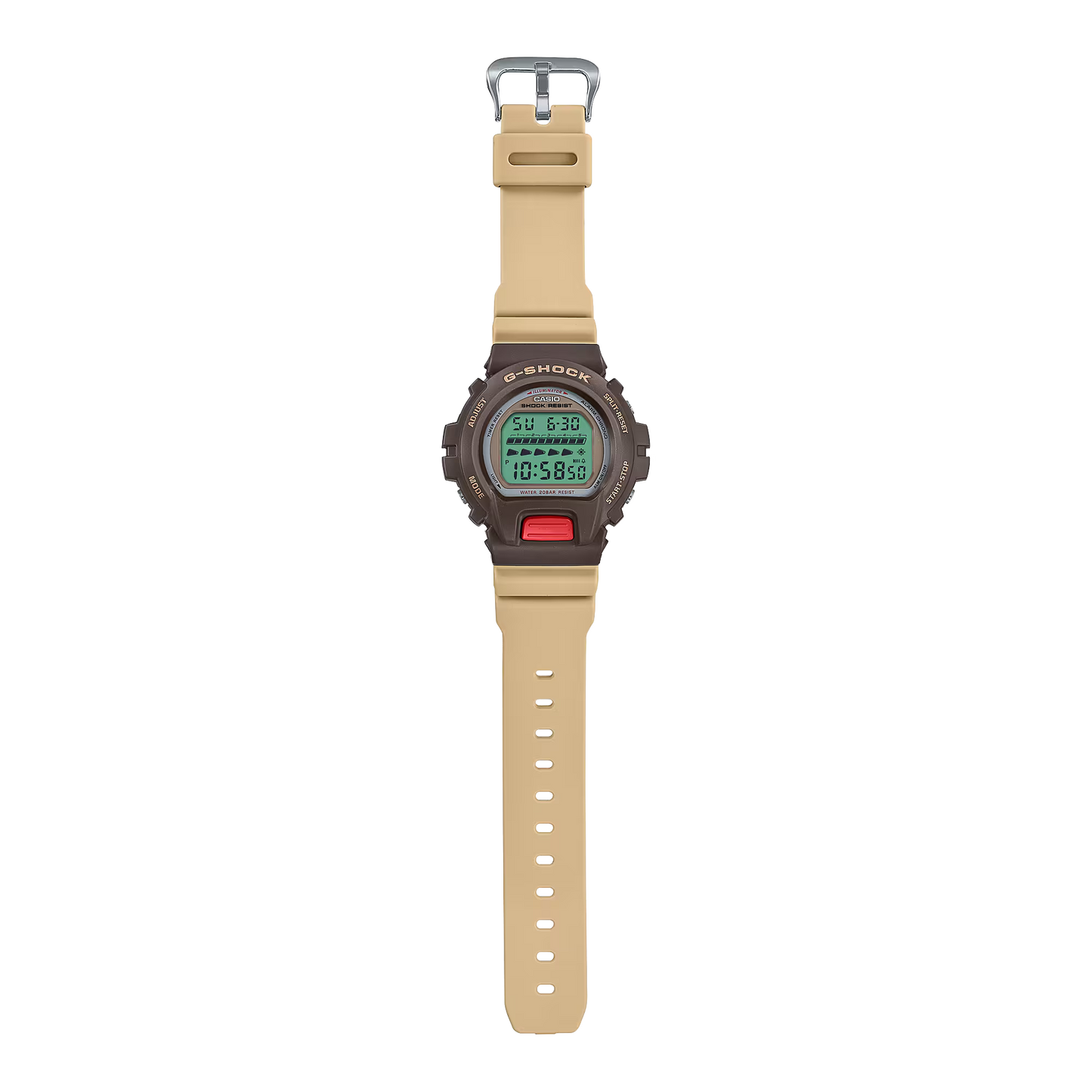 Casio G-Shock DW-6600PC-5DR Digital Men's Watch Brown