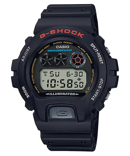 G-SHOCK MEN CASUAL WATCH DW-6900-1VDR