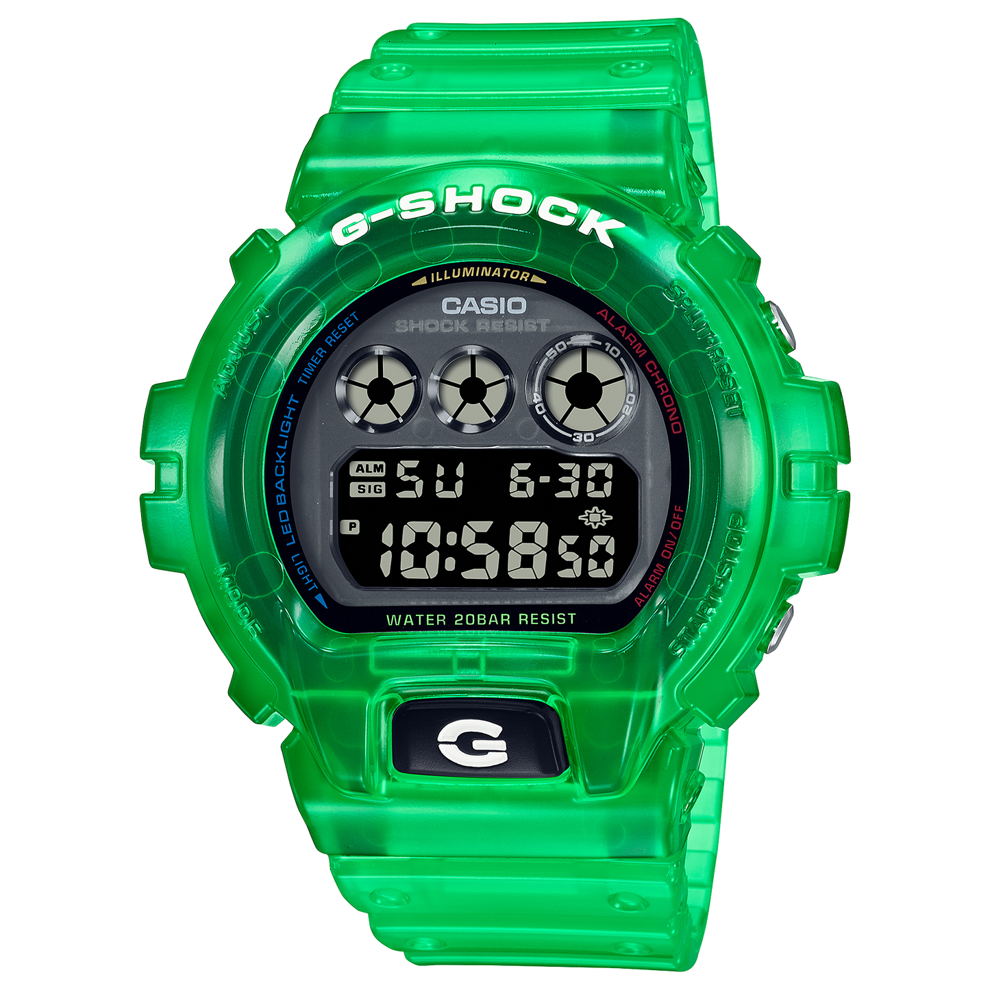 Casio G-Shock DW-6900JT-3DR Digital Men's Watch Green