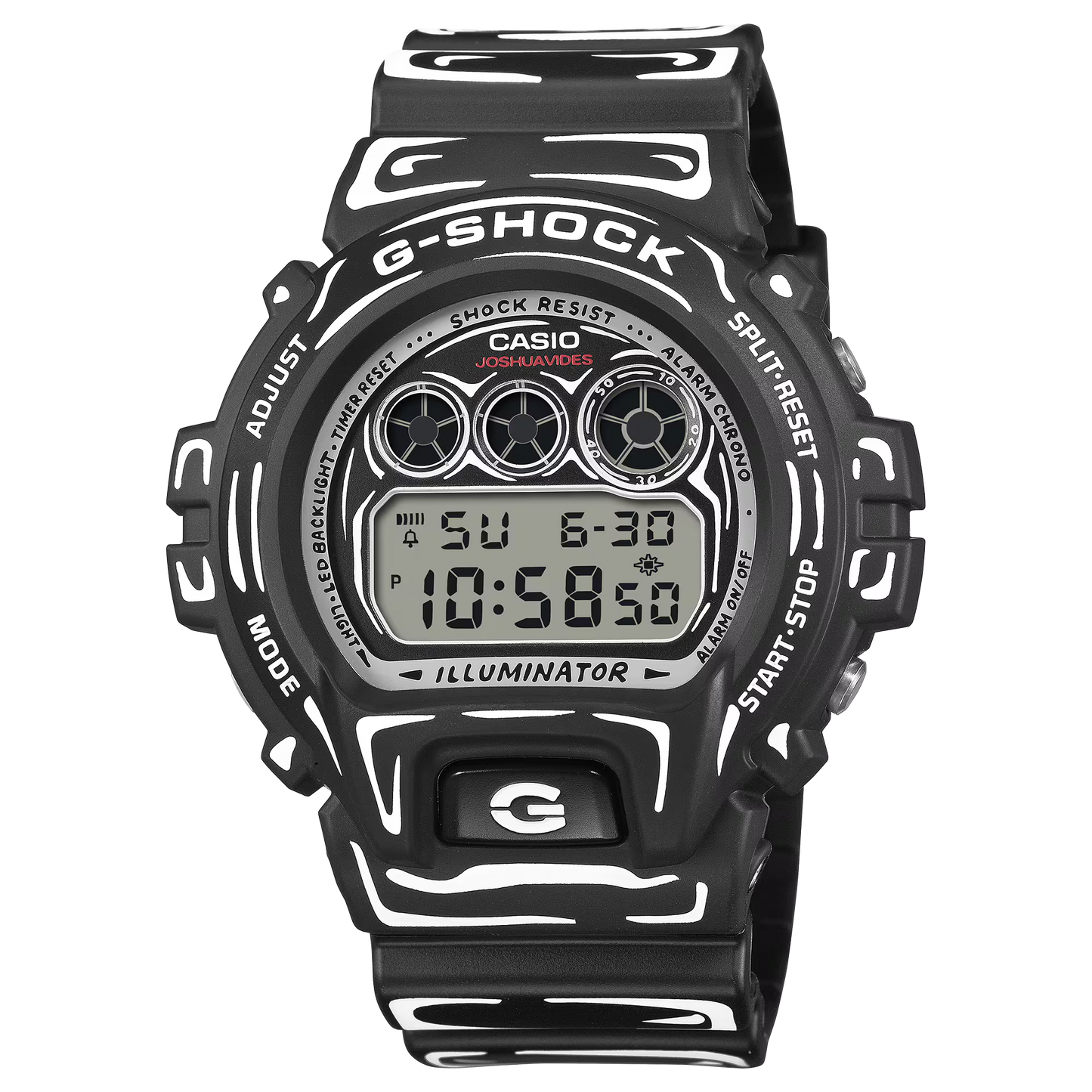 G-SHOCK Joshua Vides collaboration model Men Digital Watch DW-6900JV-1DR