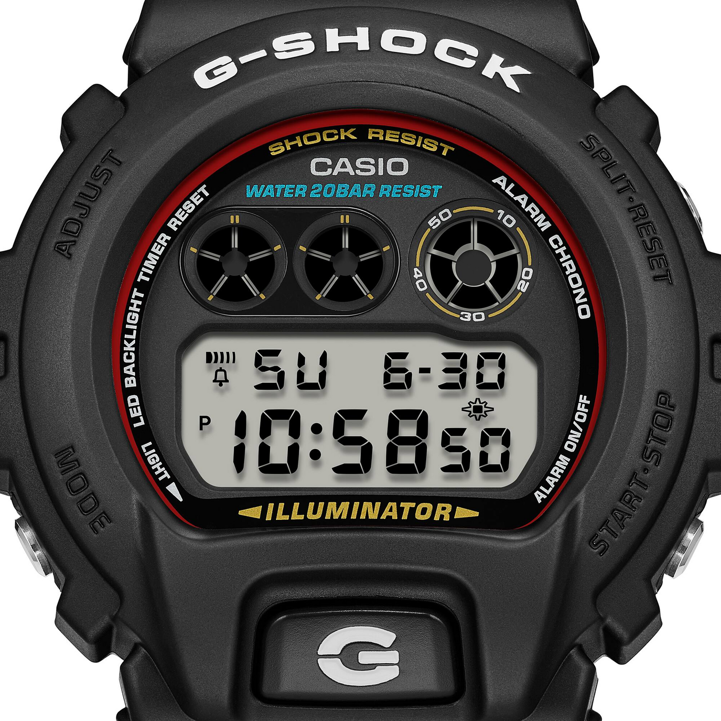 G-SHOCK Iconic Styles With Origin Colour Recreated Men's Watch DW-6900RL-1DR