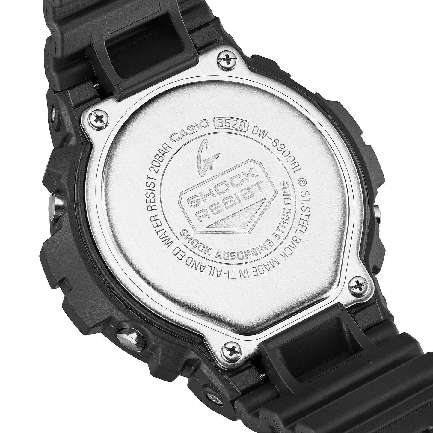 G-SHOCK Iconic Styles With Origin Colour Recreated Men's Watch DW-6900RL-1DR