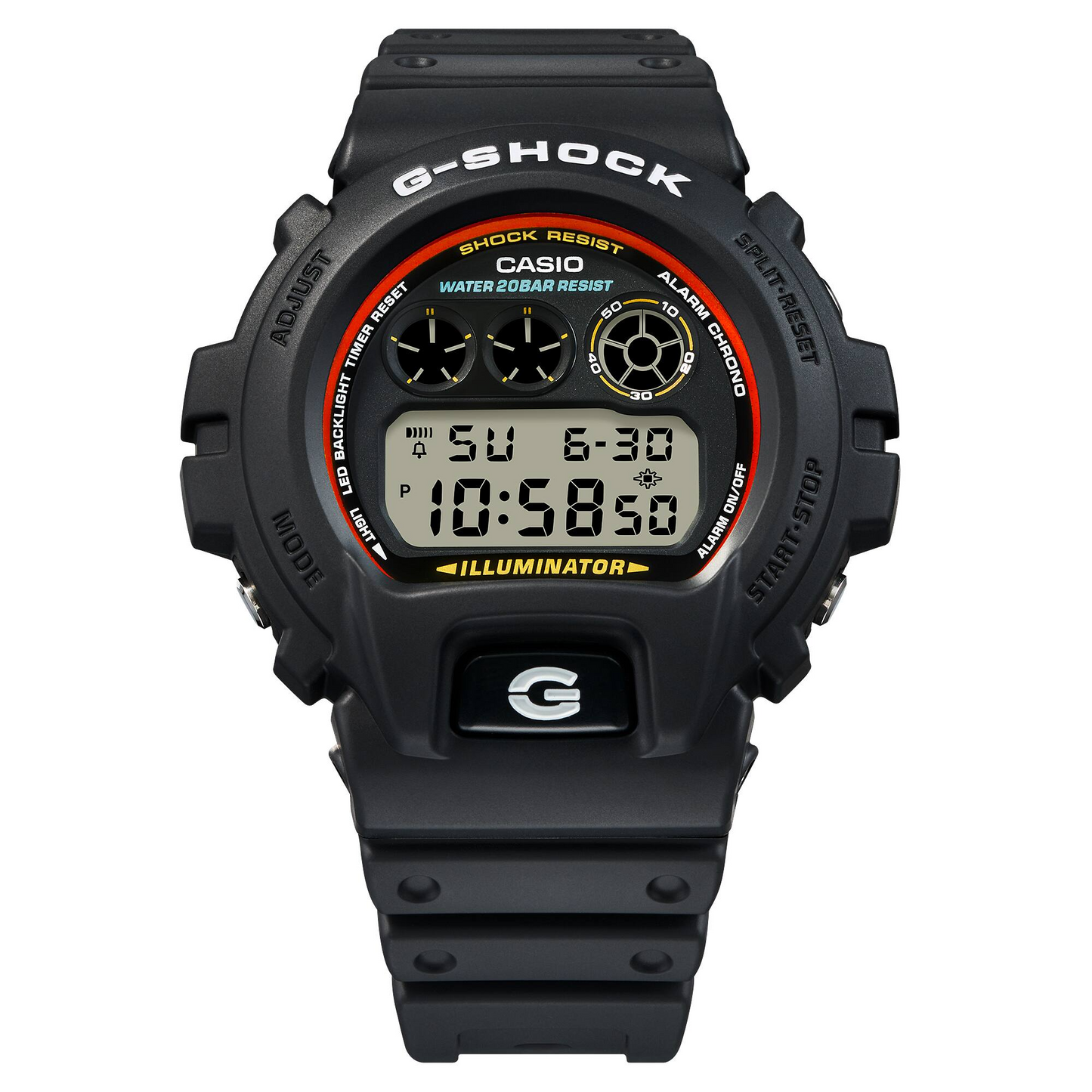 G-SHOCK Iconic Styles With Origin Colour Recreated Men's Watch DW-6900RL-1DR