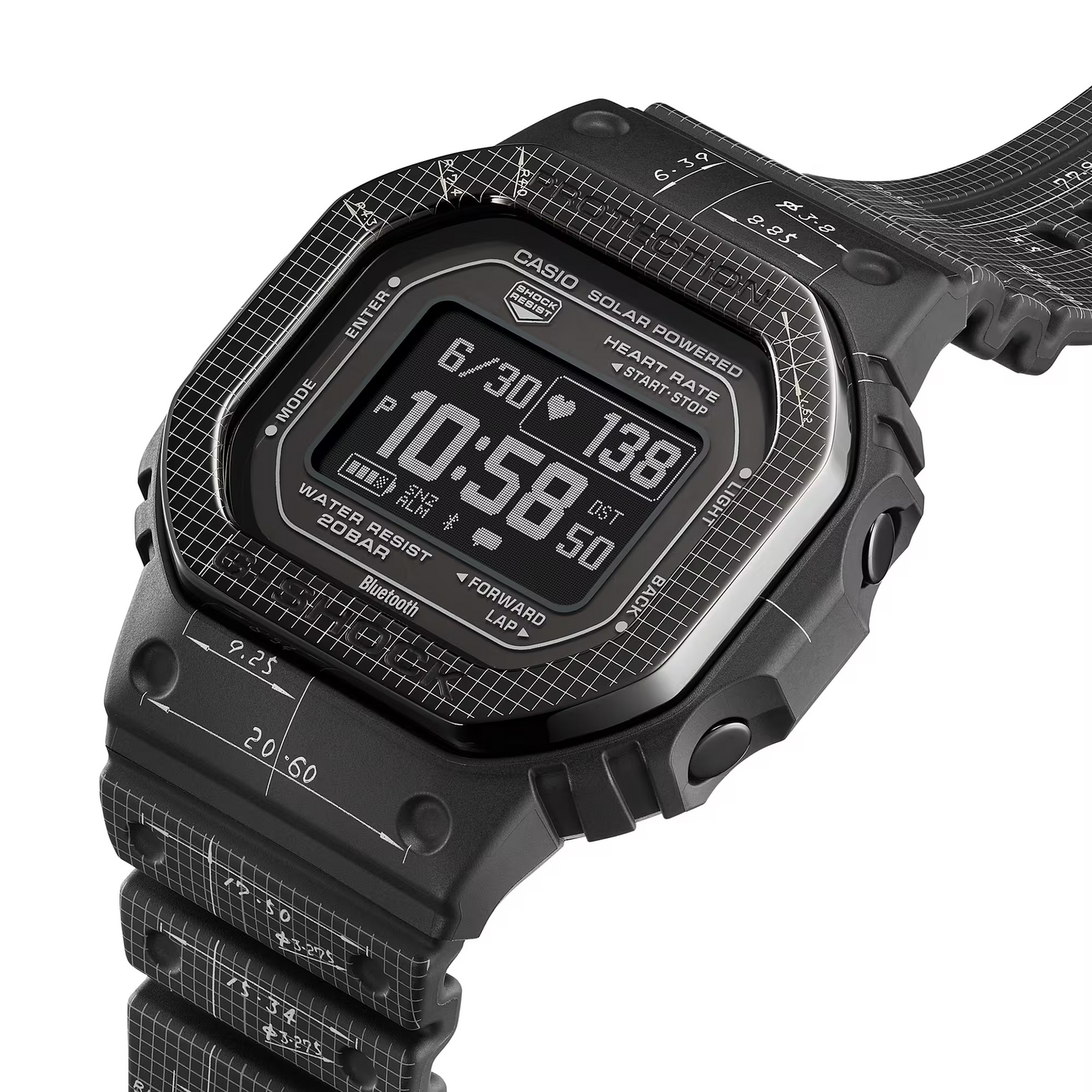 Casio G-Shock DW-H5600EX-1DR Digital Men's Watch Black
